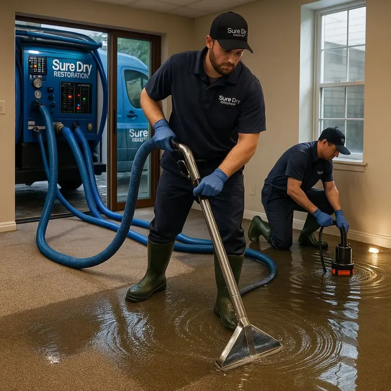 Water Extraction and Removal process in Pearlington, MS